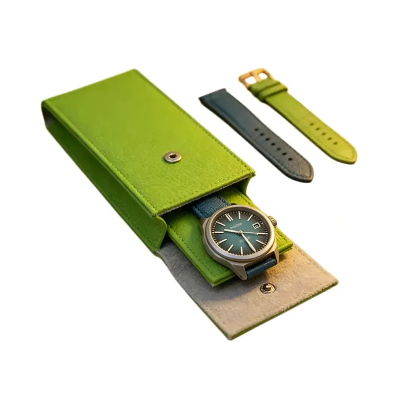 custom leather watch storage box