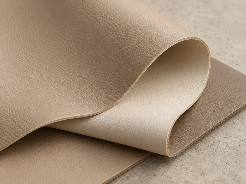 double sided synthetic leather