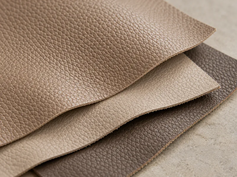 lychee pattern pu leather