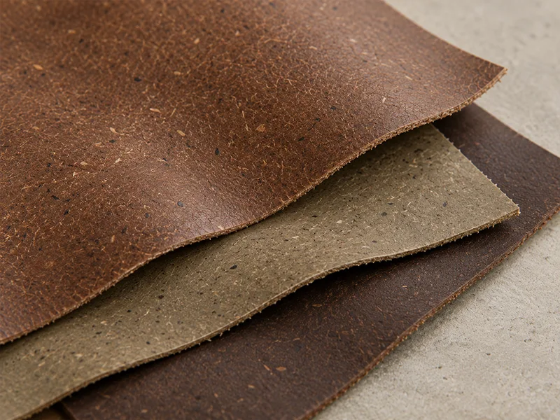 recycled leather